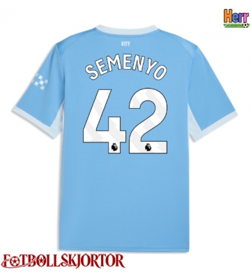 Manchester City Antoine Semenyo #42 Hemmatröja 2026-27 Kortärmad